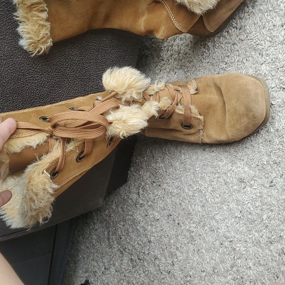 ❄️Sporto Fur Lined Boots size 10 - Picture 2 of 5